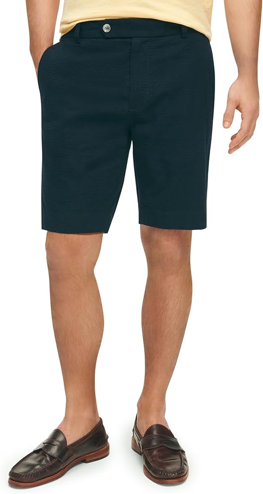 Brooks Brothers Men's Cotton Seersucker Shorts