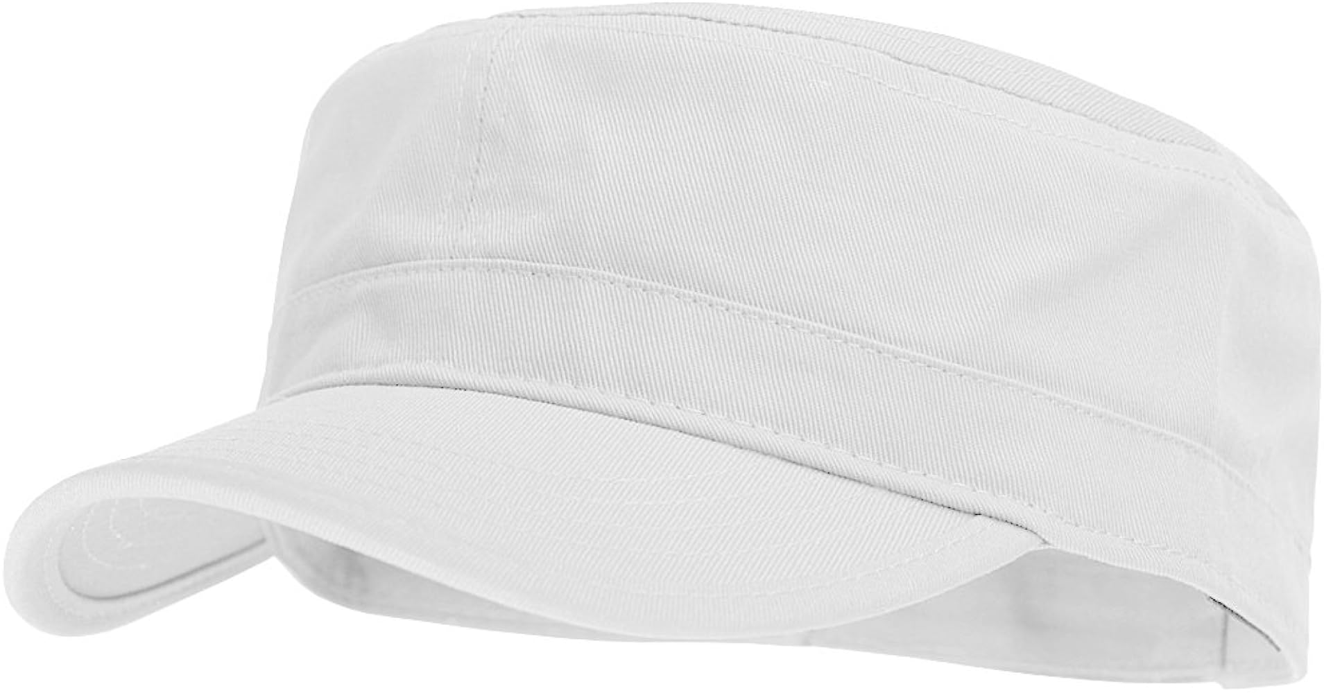 Fashionable Solid Color Unisex Adjustable Strap Cadet Cap