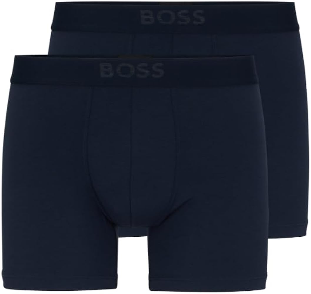 BOSS Men's 2-Pack Soft Modal Boxer Briefs