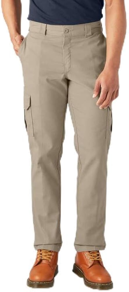 Dickies Men's Flex Regular Fit Cargo Pants, Desert Sand