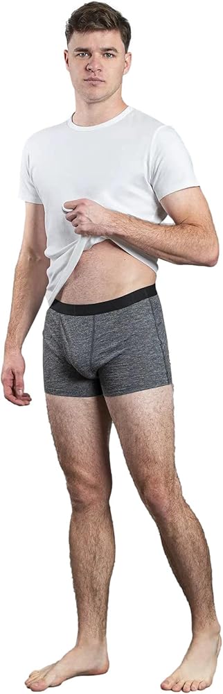 Men's Royal Alpaca Boxer Briefs: Soft Wicking & Quick Drying Eco Underwear