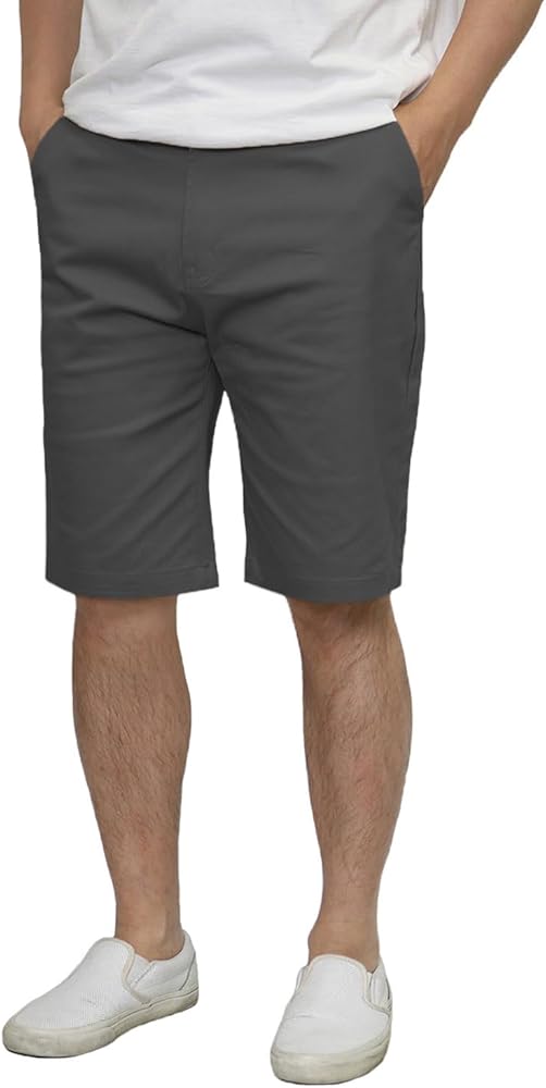 Men's Slim-Fit 10" Inseam Lightweight Stretch Chino Short