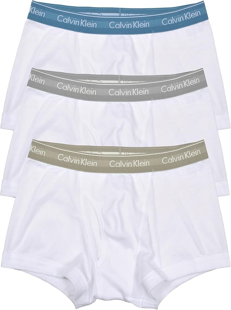 Calvin Klein Men's Cotton Classics 3-Pack Trunk