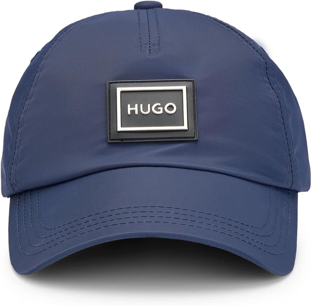 HUGO Boss Metal Framed Logo Navy Cap One Size Navy