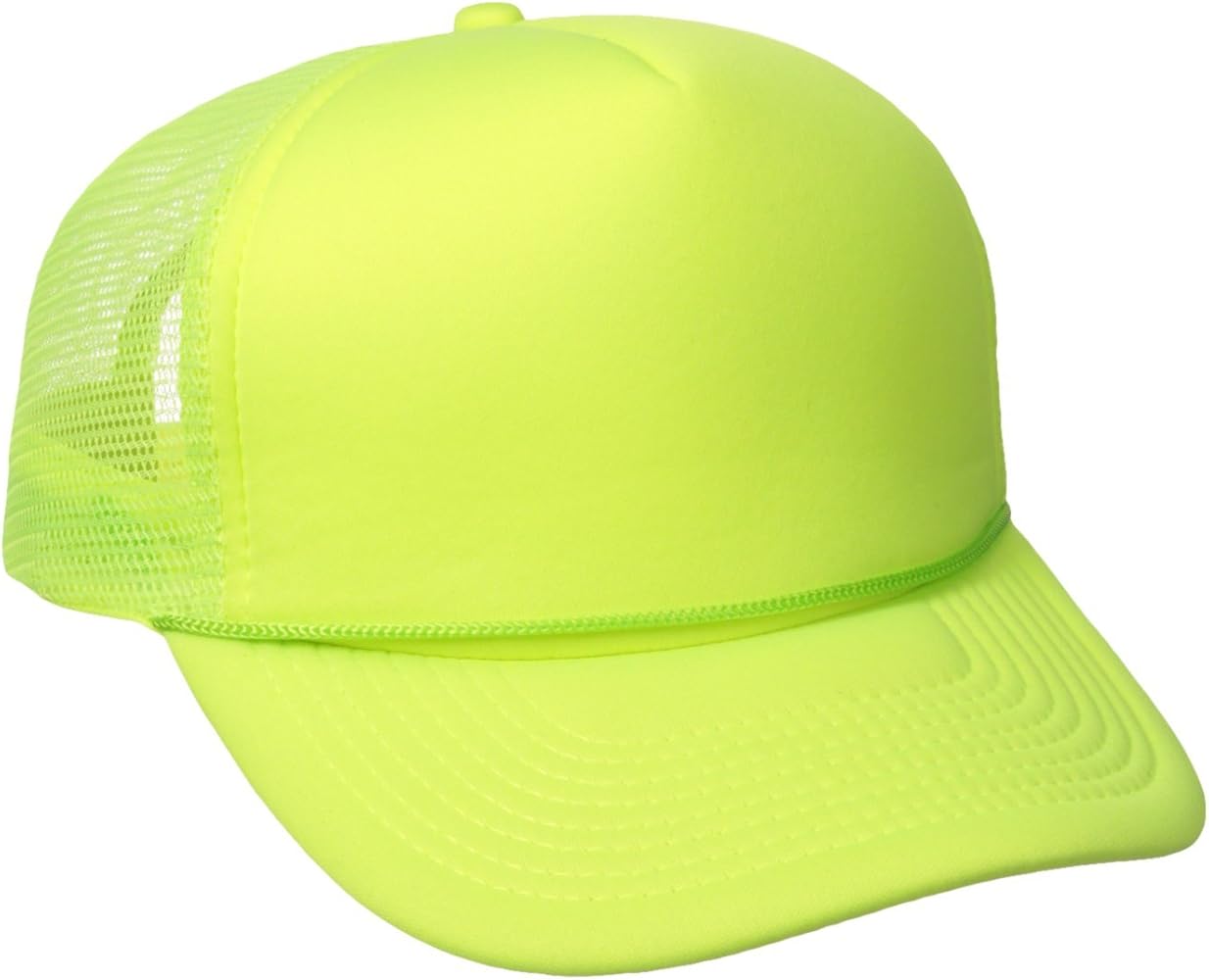 DECKY Solid Color Neon Trucker Cap