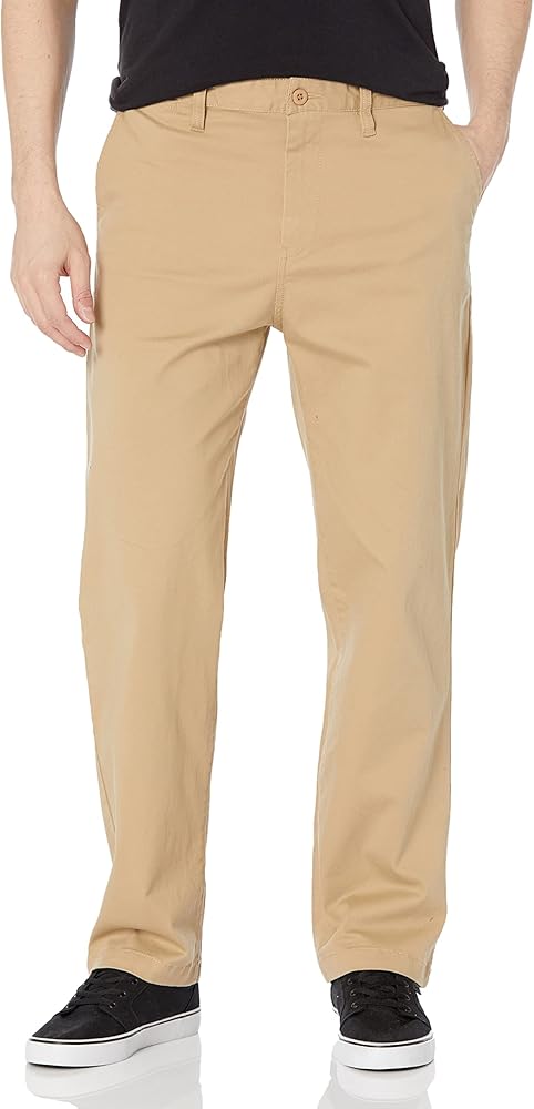 DC Men's Worker Relaxed Chino Non-Denim Pants