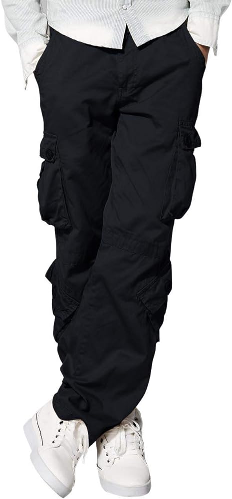 Match Mens Wild Cargo Pants (6053 Dark Gray, 34)