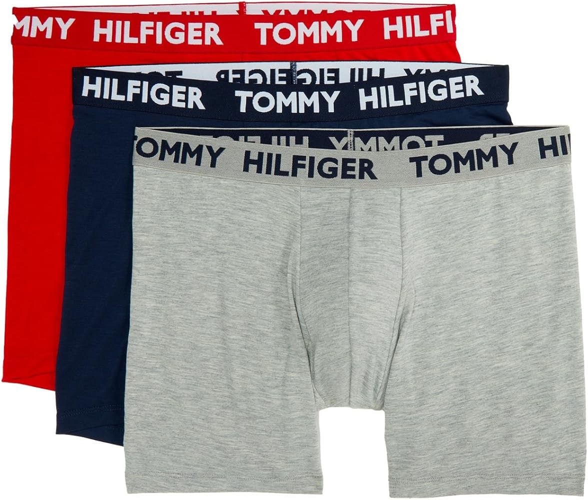 Tommy Hilfiger Men's Statement Flex Boxer Brief 3-pack