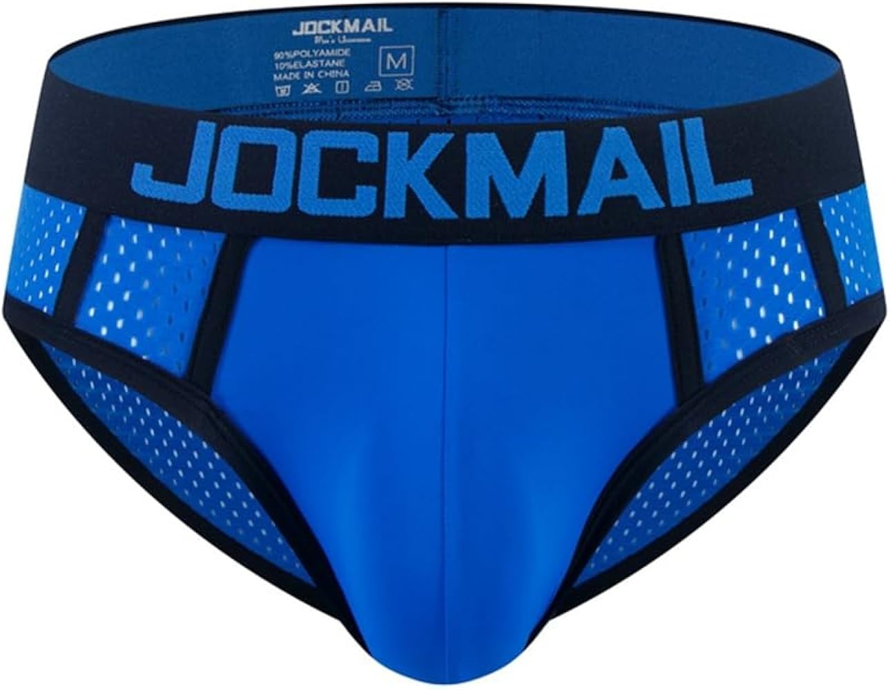 JOCKMAIL Low Rise Mens Underwear Mesh Breathable Men Briefs Male Athletic Supporters for Men