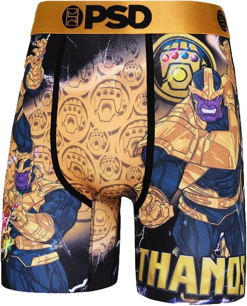 PSD Men's Thanos Boxer Briefs, Multi, XL