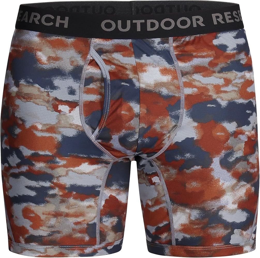 Outdoor Research Men's Echo Printed Boxer Briefs