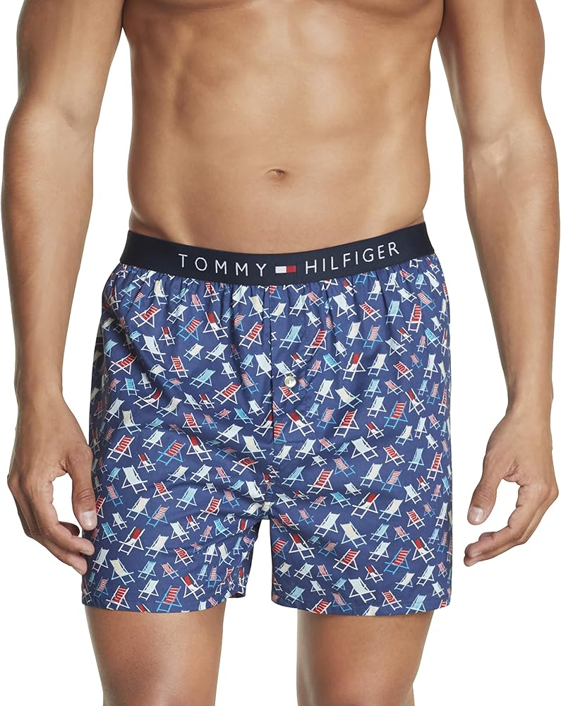 Tommy Hilfiger Men's Underwear Woven Boxers