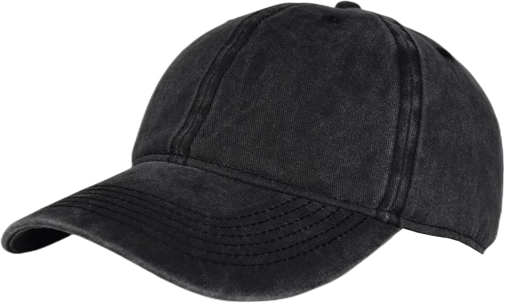 XL, XXL Unisex Vintage Washed Baseball Cap Adjustable Dad Hat