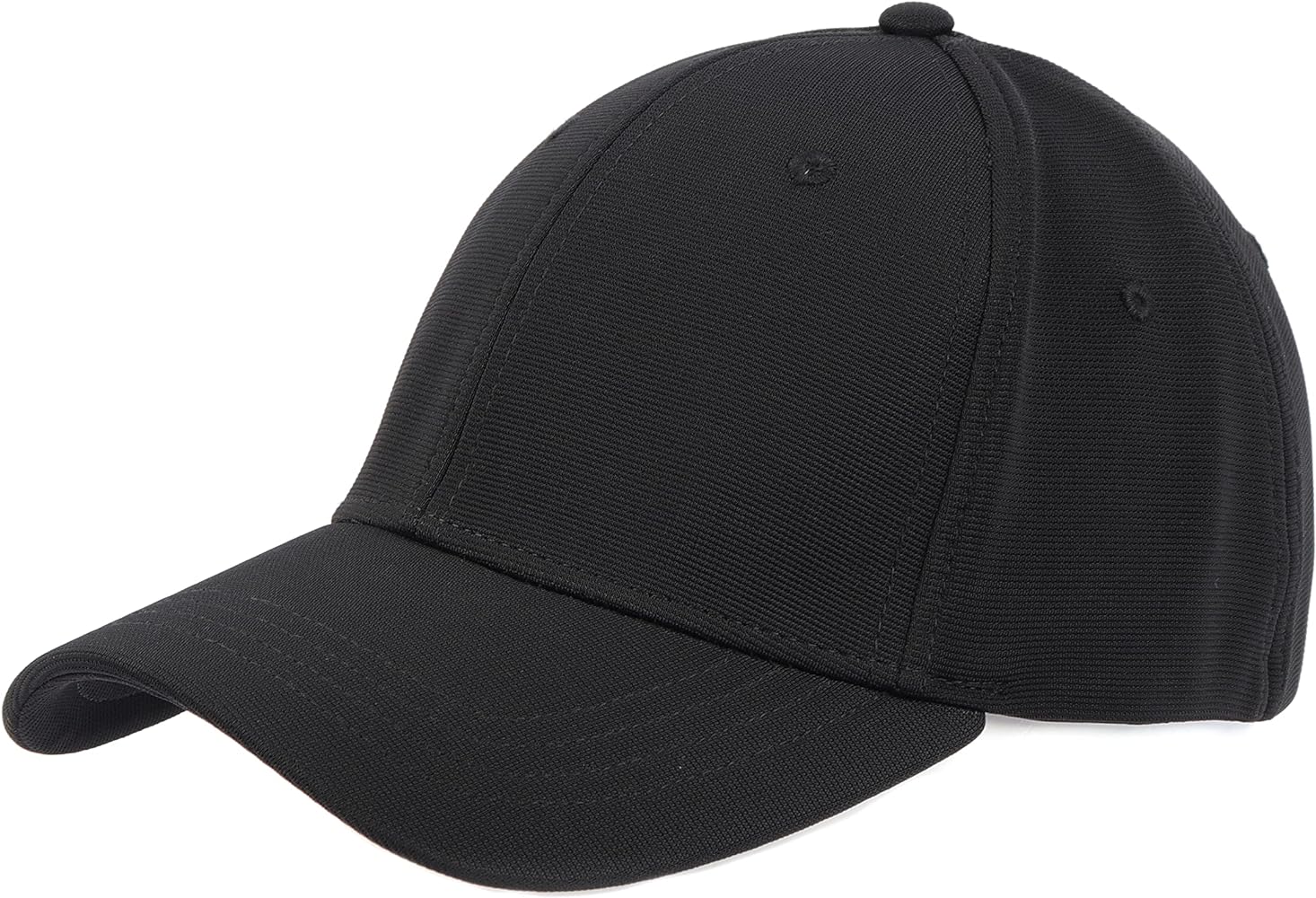 Zylioo Oversize XL Stretch Baseball Cap,Fitted Closed Back Dad Hat,Structured Plain Sports Cap for Big Heads 22"-24"