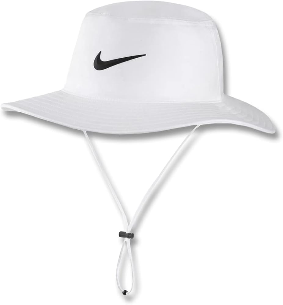 Nike Mens UV Bucket Golf Hat Cap - DH1910-100 - White - M/L