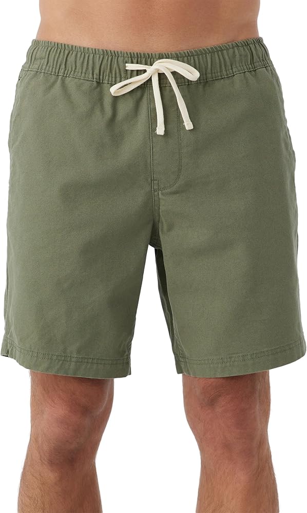 Hang Ten Mens 19" Stretch Walk Shorts - Comfortable Mens Shorts with Elastic Waist and Pockets