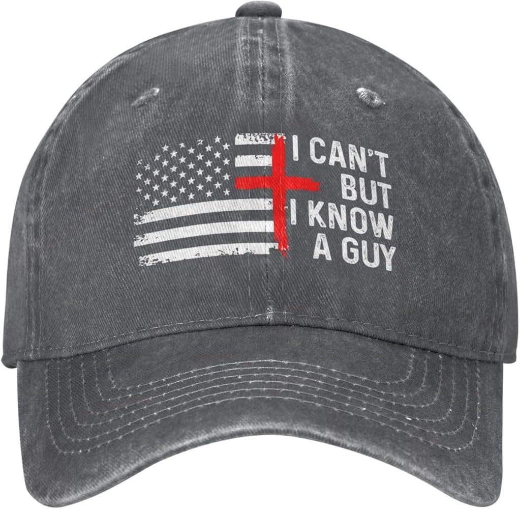 Funny Hat I Can't But Know an Guy Hat Men Baseball Cap Graphic Cap