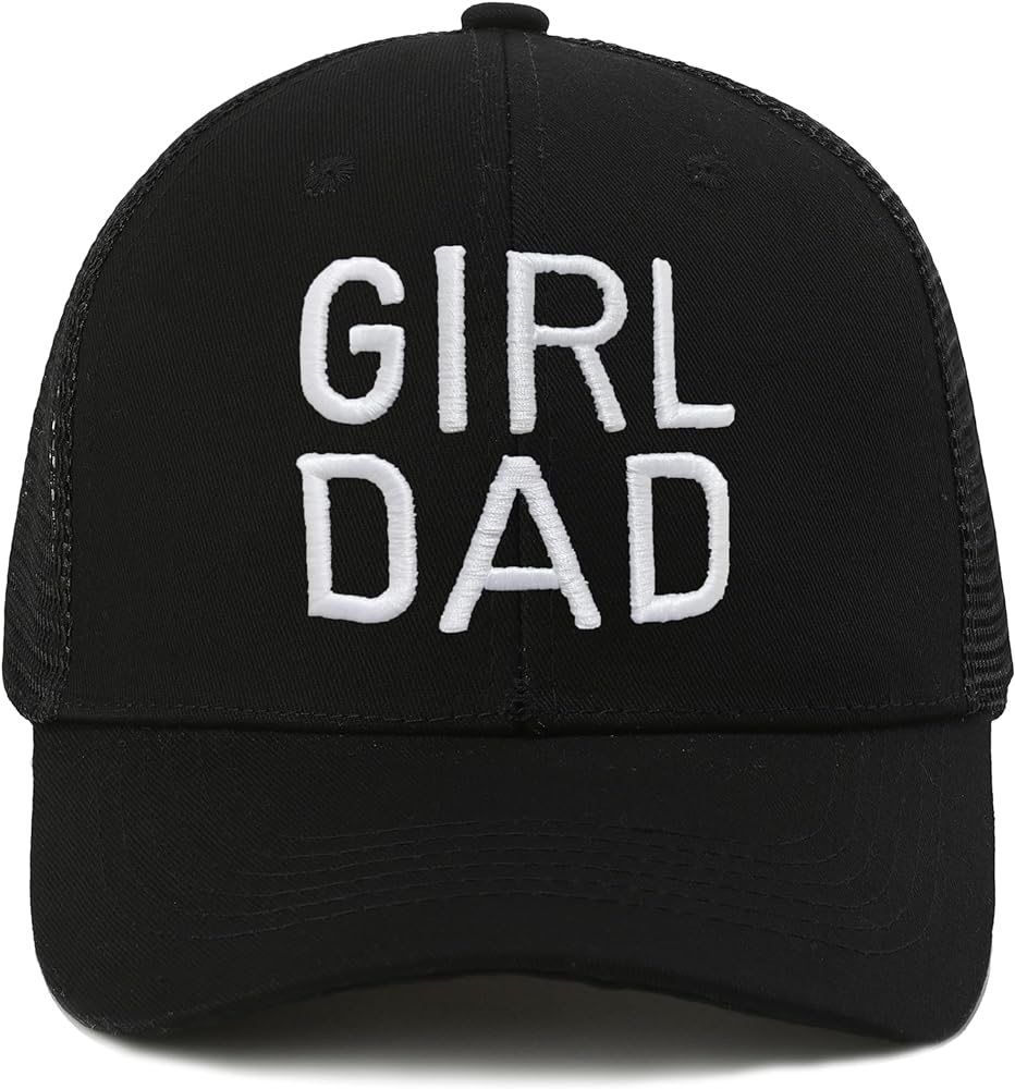 Girl Dad Daddy Hat Fathers Day Birthday Gifts for Dad from Daughter Mens Baseball Cap Dad Hats for Men