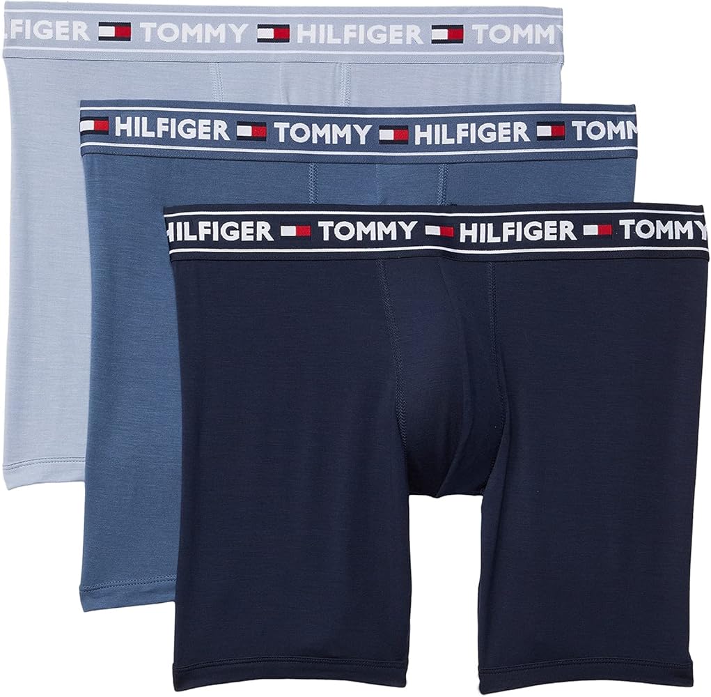 Tommy Hilfiger Men's Underwear Multipack Stretch Modal Boxer Briefs