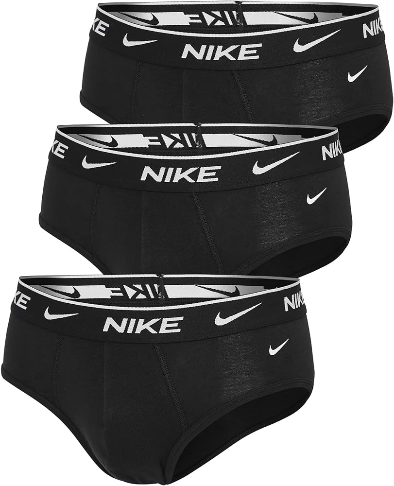 Nike Men`s Everyday Cotton Stretch Briefs 3 Pack