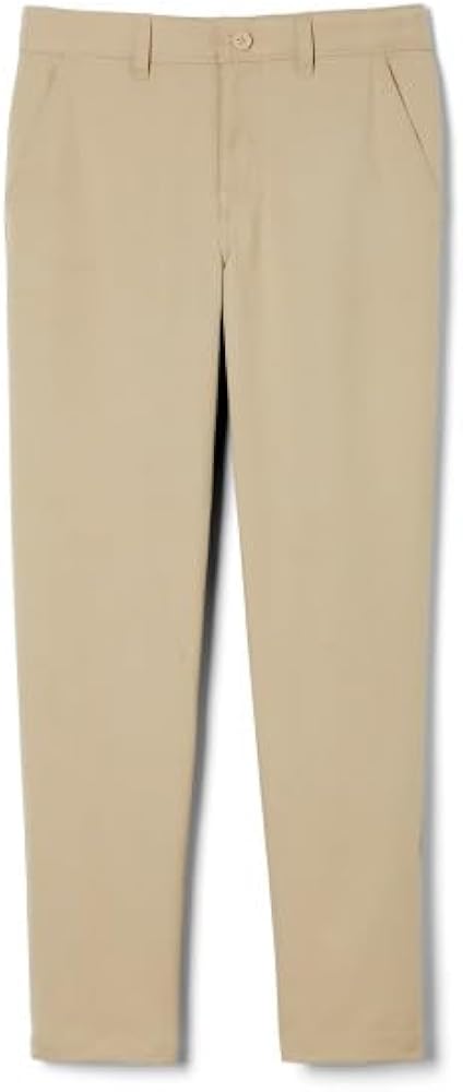 French Toast Men's Slim Fit Taper Leg Stretch Performance Pant