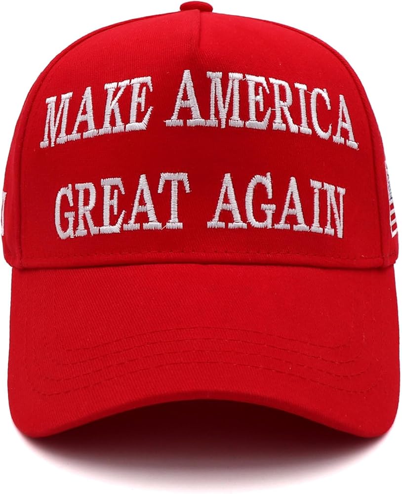 MAGA Hat Trump 2024 Hat Make America Great Again Hat Trump Merchandise Embroidered Adjustable Baseball Cap