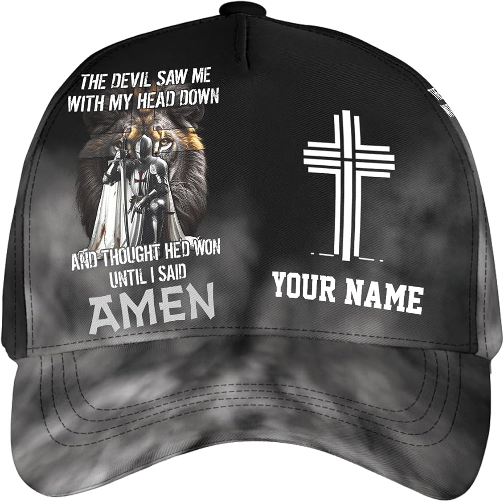 Camelliaa Shop Personalized Normal Isn't Coming Back but Jesus is Cross Christian Baseball Cap, Jesus Classic Cap 3D