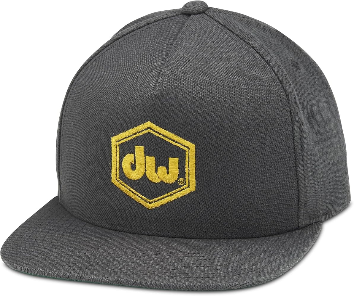 DW HEX Logo HAT, Snapback, Charcoal