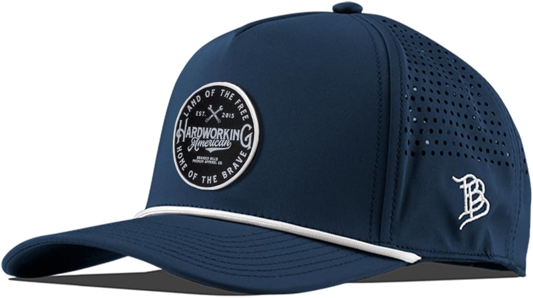 Branded Bills Hardworking PVC Curved Performance, Snapback Closure, Lightweight, Comfortable Baseball Cap