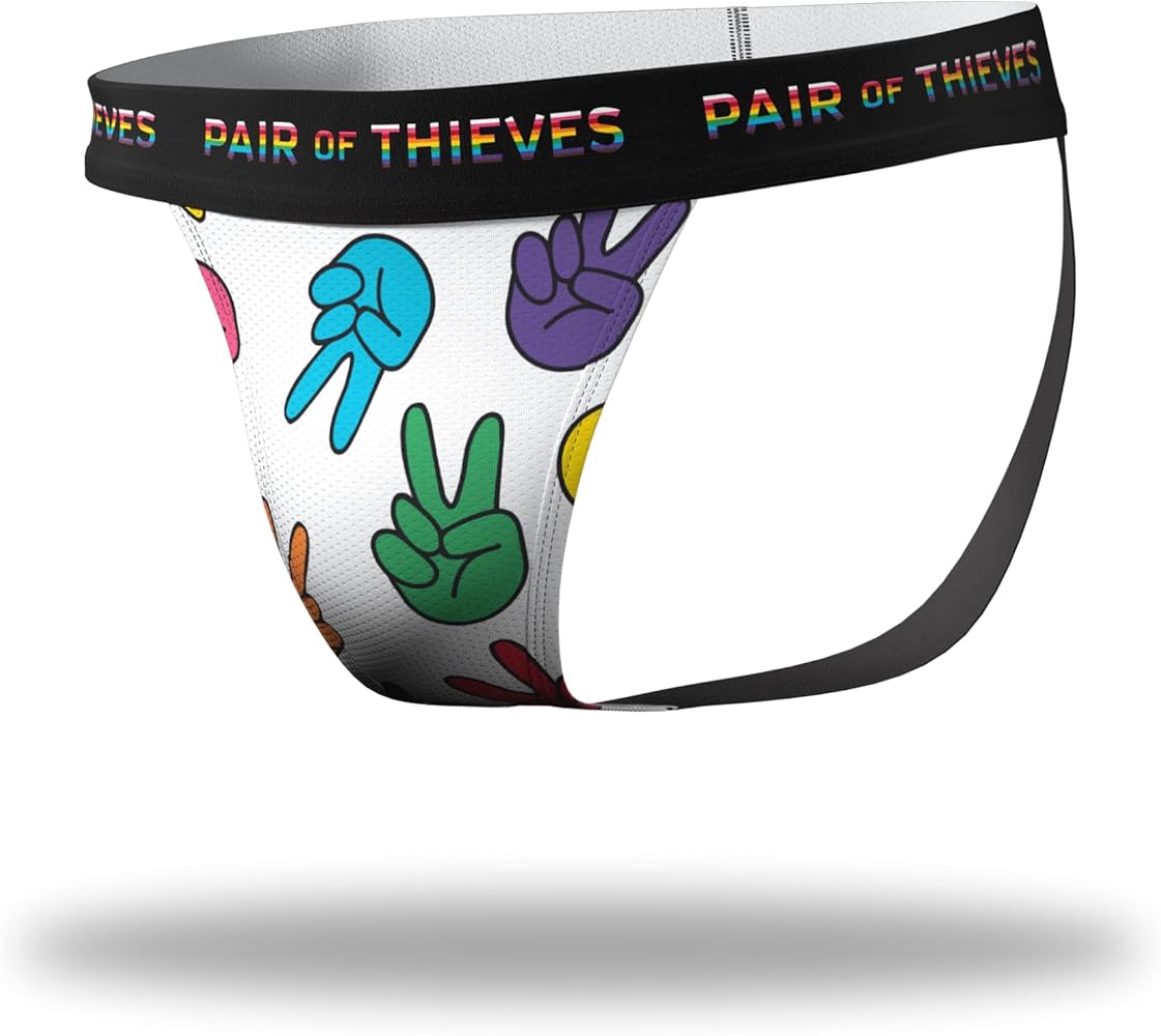 Pair of Thieves Men’s Pride Jock Strap - Pride Underwear for Men