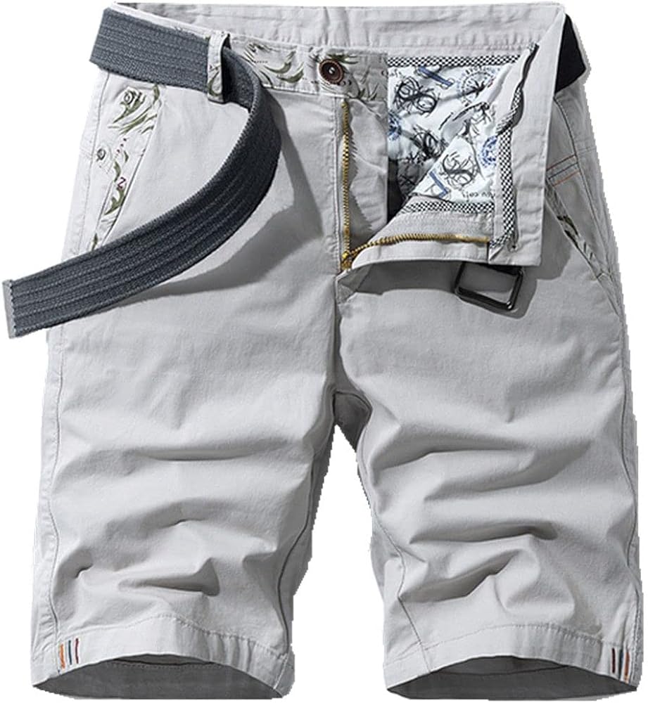 Spring Men Men's Shorts Clothing Summer Casual Breeches Jeans Pants Short Gray