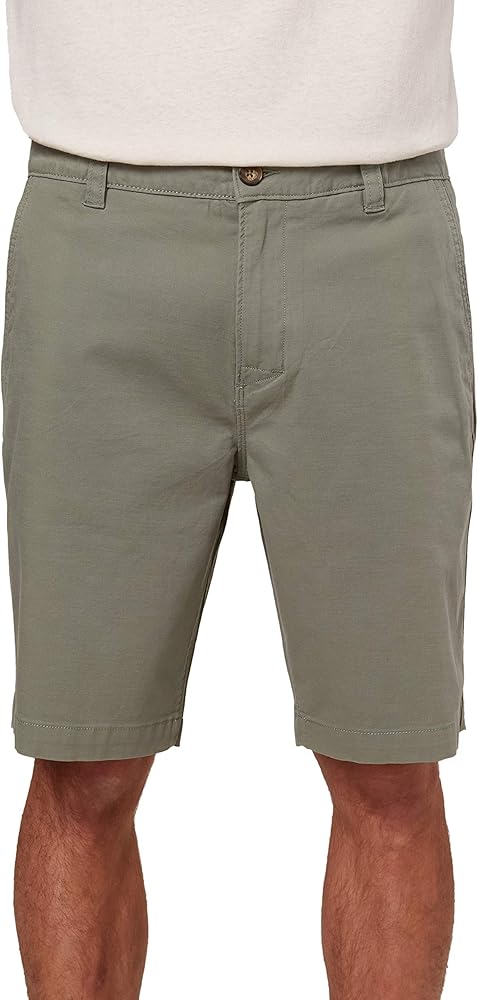 O'NEILL Men's 20 Inch Jay Stretch Chino Shorts - Comfortable Mens Shorts with Pockets,Sage 1,40