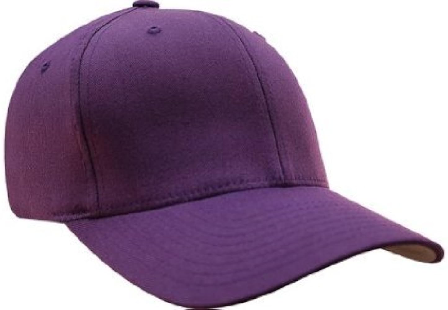 Flexfit Men's Athletic Baseball Fitted Cap, Purple, Small/Medium