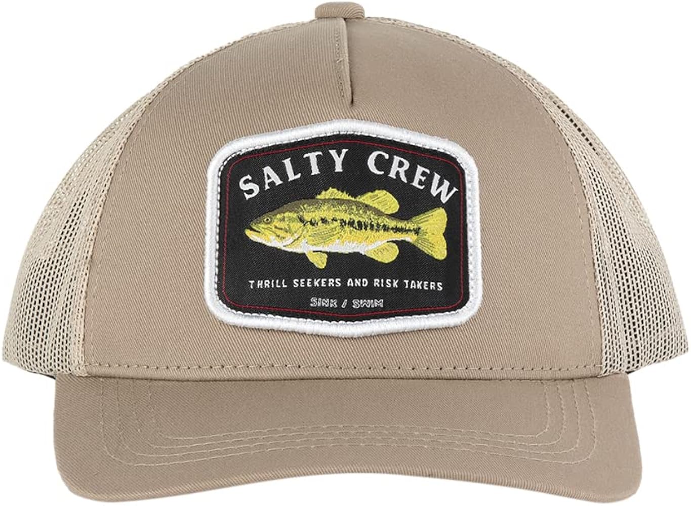 Salty Crew BigMouth Trucker Dark Khaki One Size