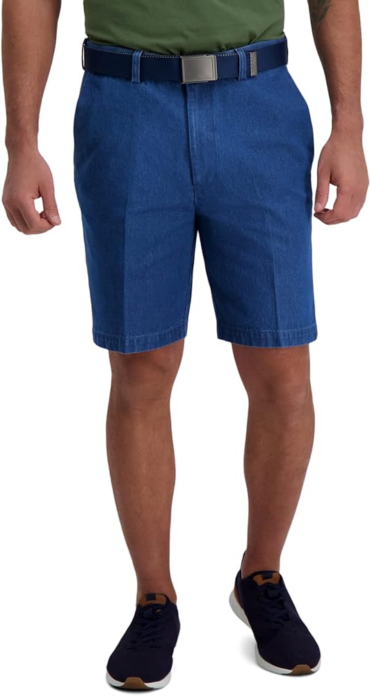 HAGGAR mens Work to Weekend Denim Short