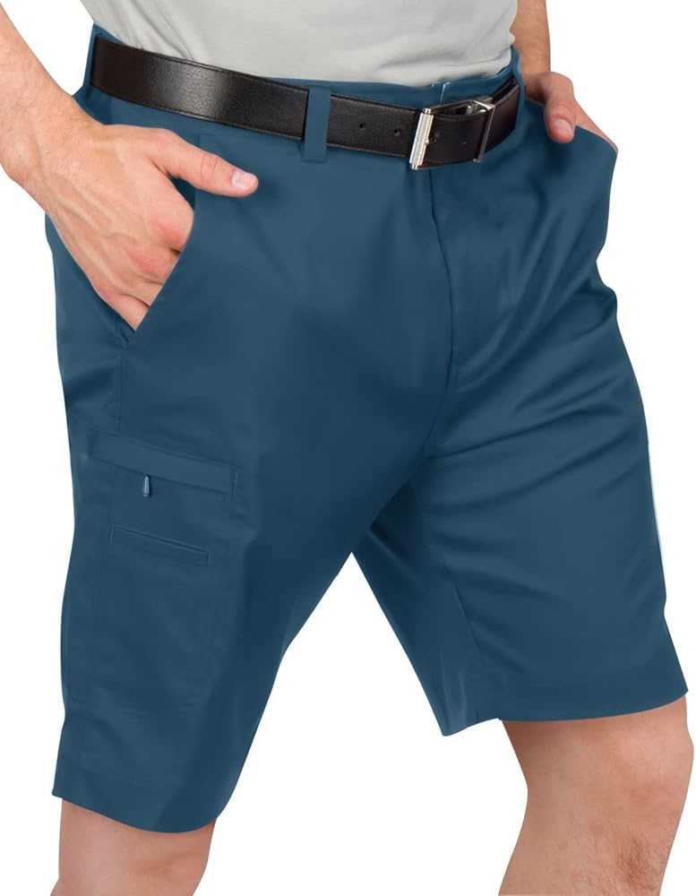 Cargo Golf Shorts for Men - Dry Fit, Large Pockets, Lightweight, Moisture Wicking, 4-Way Stretch