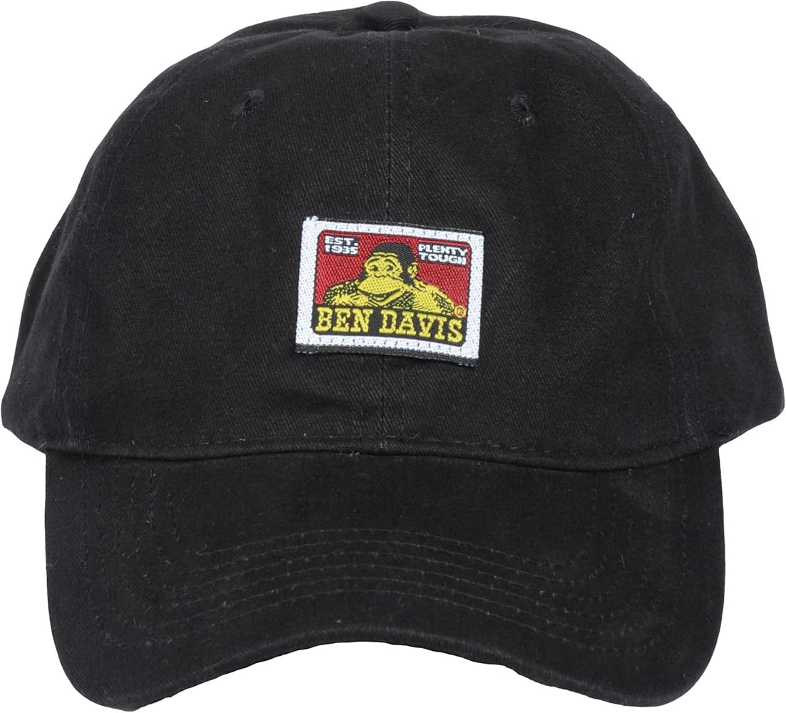 Ben Davis Unstructured Strap Back Dad Baseball Cap