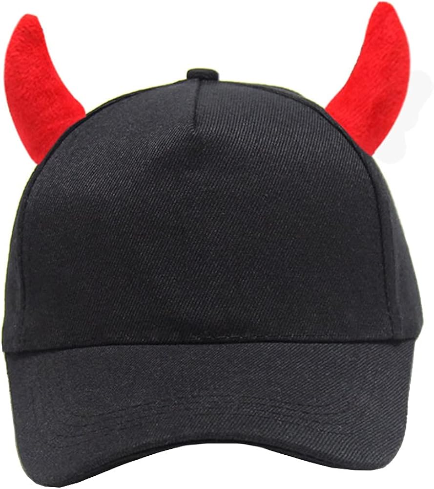 123Arts Devil Horn Baseball Cap