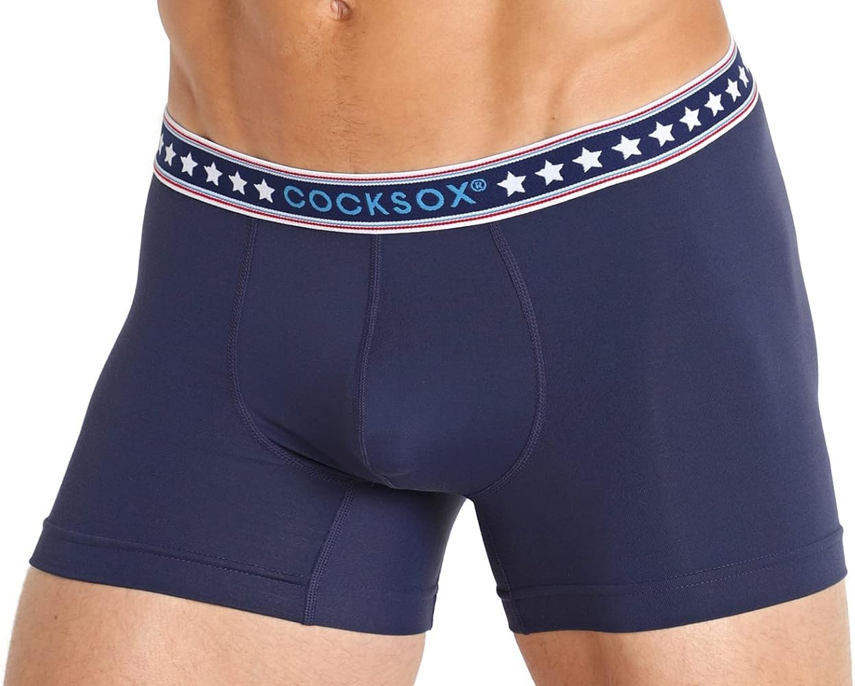 American Collection Contour Pouch Boxer Brief CX12 (Small, Patriot Blue)