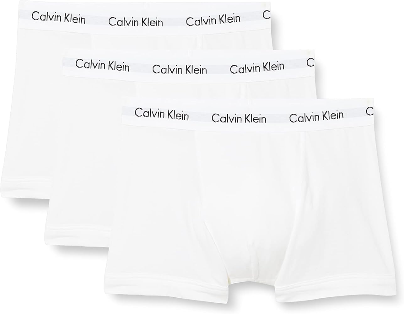 Calvin Klein Men's Stretch Cotton Multipack Low-Rise Trunks