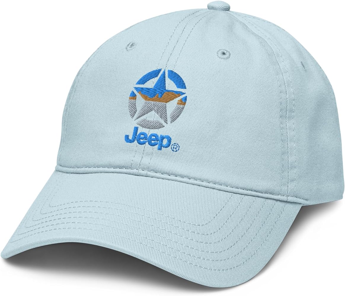 Jeep Star Mountains Embroidered Adjustable Baseball Hat