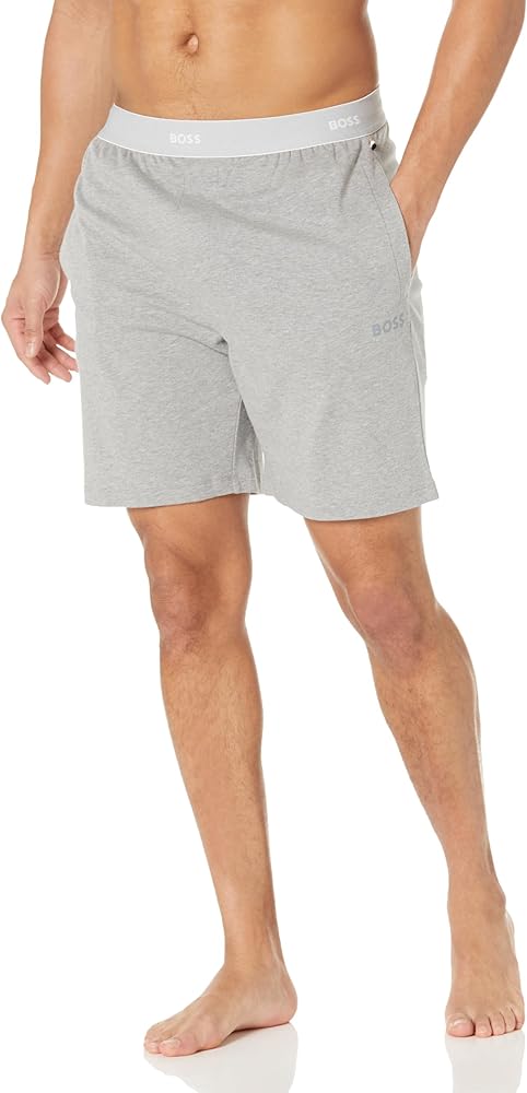 BOSS Men's Logo Wrap Around Cotton Shorts