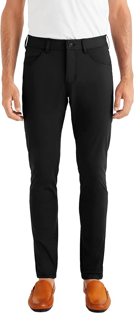 Rhone mens Five Pocket Tapered Slim Stretch Comfort