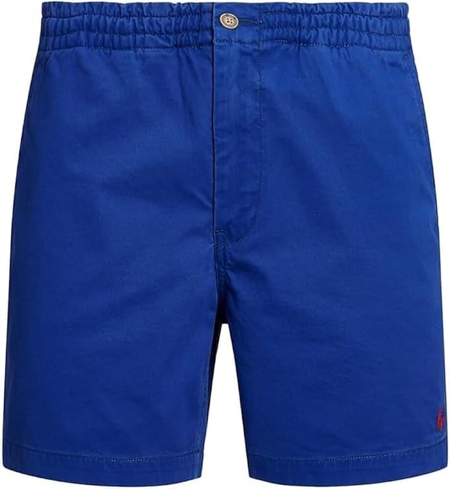 POLO RALPH LAUREN Men's Classic Fit 6" Stretch Chino Prepster Shorts Royal - M