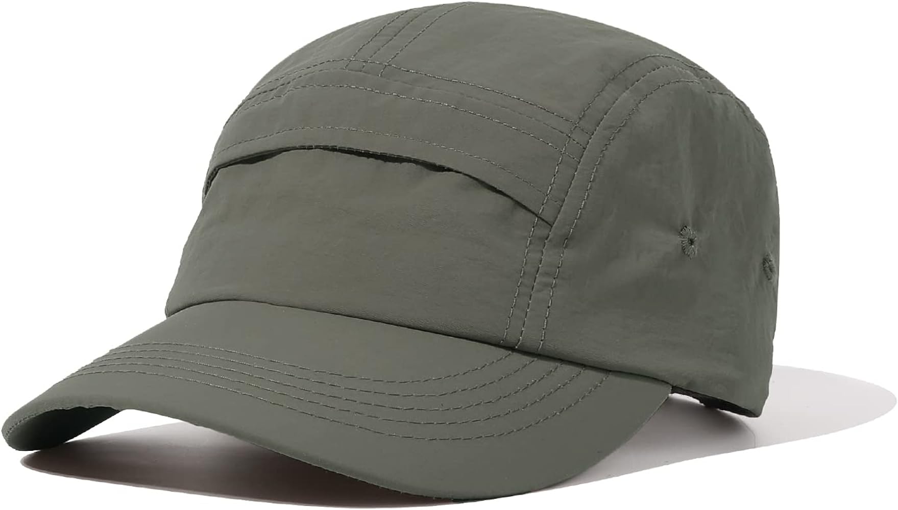 Waterproof 5 Panel Hat Quick Dry Baseball Cap Solid Color Trucker Snapback Hats Unstructured Golf Dad Hat Camp Hat