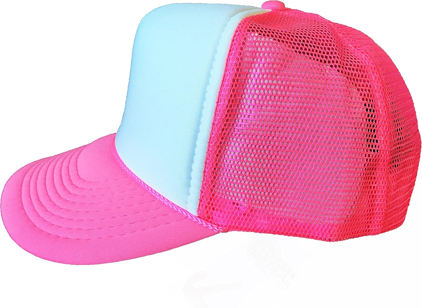 2 Packs NEON Baseball Caps Blank Trucker Hats Summer Mesh Bachelorette Cap