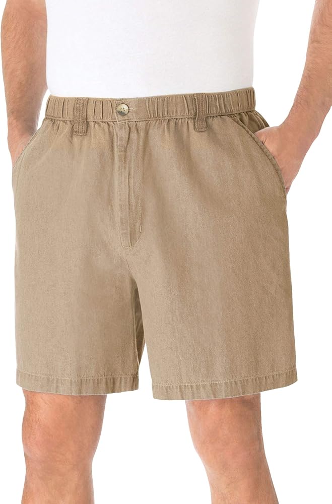 KingSize Men's Big & Tall Knockarounds 6" Pull-On Shorts