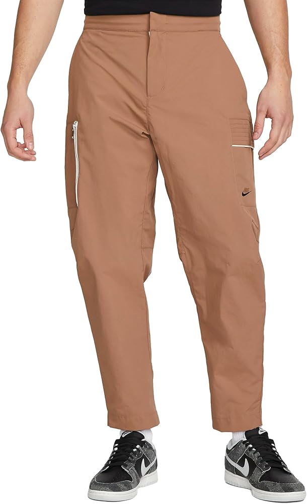 Nike Sportswear Style Essentials Men's Utility Pants (ARCHAEO Brown/SAIL/ARCHAEO Brown, DM6681-256)