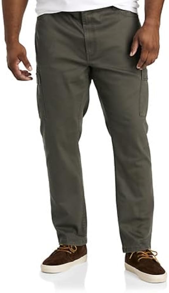 True Nation by DXL Men's Big and Tall Uptown Tapered-Fit Cargo Pants