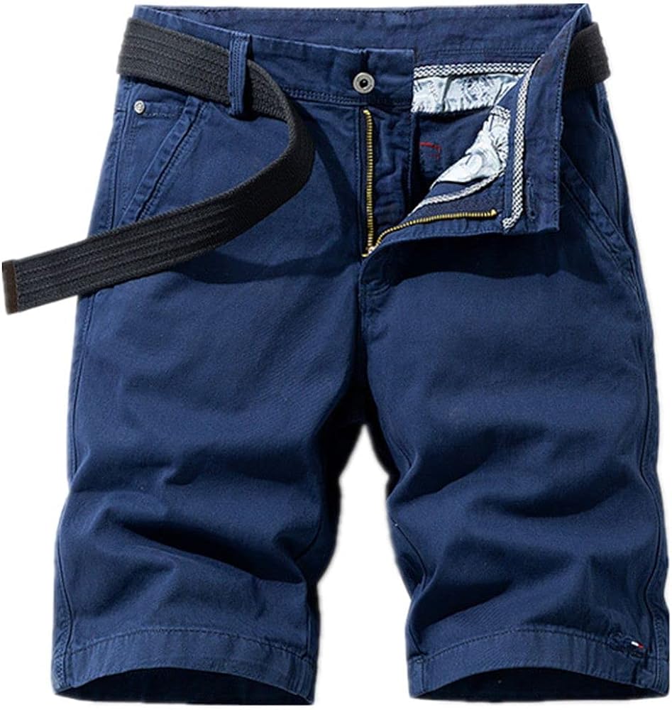 Spring Men Men's Shorts Clothing Summer Casual Breeches Jeans Pants Short Blue